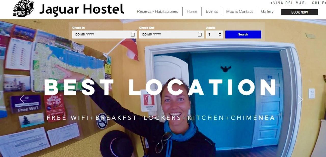 Hostel Jaguar ビニャ・デル・マール エクステリア 写真